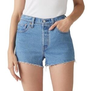 Levi's Classic Blue Jean Shorts 501s